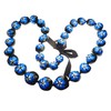 Aloha Passion Hawaiian Style Necklace Hawaii Black Kukui Nut Lei