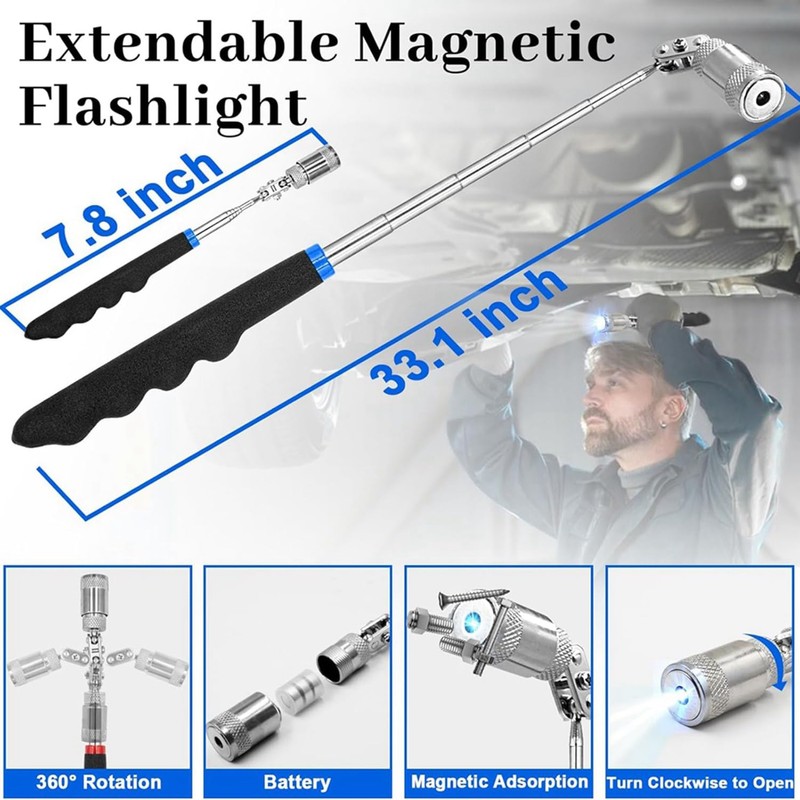 Snblzhef 11 Pcs Automotive Hook and Pick Tool Set with