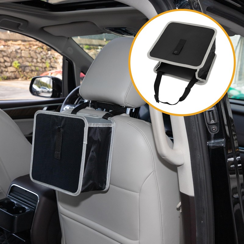 Partuto 1 Pcs Car Trash Can Auto Trash Bin Hanging