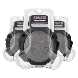 AXE Herramienta de ducha moderna limpiadora de piel para una piel más suave, exfolia y limpia suavemente, talla única, 3 unidades, color negro | Para 
