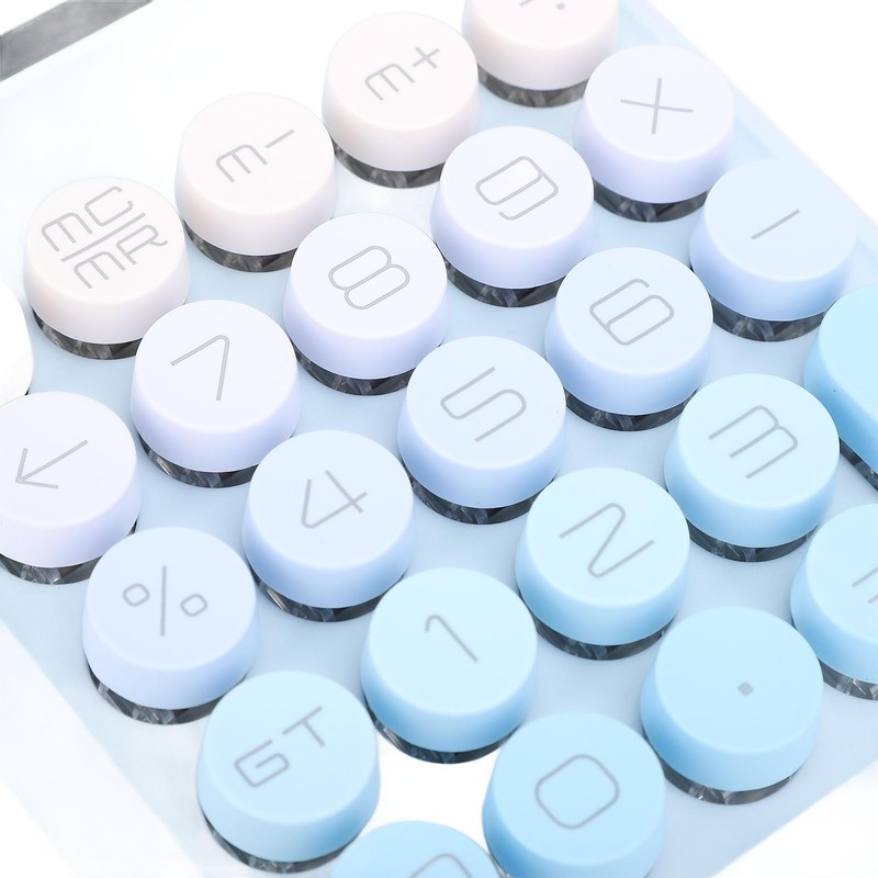 Calculator with Mechanical Switch, 10 Digit Desktop Calculator with Large