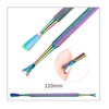 Cuticle Trimmer with Cuticle Pusher - 4 Pack Stainless Steel