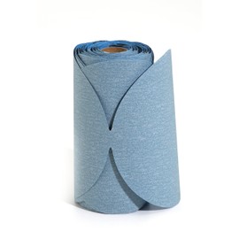 Norton 662611-40510 Dry Ice 6" P120C Grit PSA Sanding Disc Roll, (100 Discs/Roll)