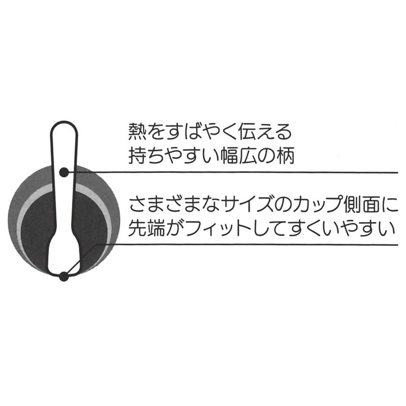 Skater SA1 Sanrio Aluminum Ice Cream Spoon, Doraemon, Sparkle, Pastel