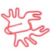 100Pcs Kids Paper Clips Crab Style Metal Exquisite Color Wide