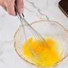 3 Pieces Flat Whisk Stainless Steel Professional Plus Whisk Whisk