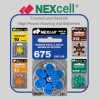 NEXcell Size 675 1.45V Zinc Air Hearing Aid Batteries (180