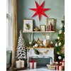 BRUBAKER 60 cm Paper Christmas Star for Hanging - Window
