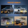 Nilight Fog Light Assembly Compatible with 2000-2006 Chevy Suburban Tahoe