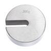 HARFINGTON Slotted Calibration Weight 200g M1 Precision Stainless Steel for