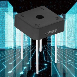 Watris Veiyi 5 Stück Brückendiodengleichrichter, 10A 1000V Haushaltsgeräte, für Haushaltsgeräte Industrielle Elektronische Schaltung