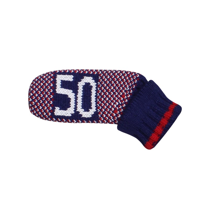 Knitted Wedge Golf Iron Headcovers 7 PCS Club Protector 48,50,52,54,56,58,60