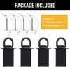 Stake Pocket D Ring for Trailer 1/2" Hitch Pin 4