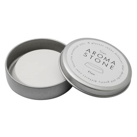 Aroma Stone Fran FLAN Diameter Approx. 2.0 inches (50 mm) x Height Approx. 0.3 inches (8 mm), White,