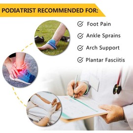 Ankle Compression Wrap, Adjustable Ankle Bandage, Elastic Breathable Ankle Brace for Outdoor Sports Protection (Medium)