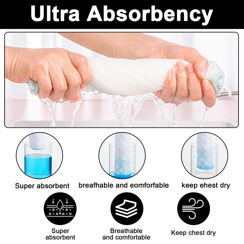 10pcs Under Bra Sweat Liners,Under Breast Sweat Pads,Bra Liners, Nursing