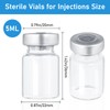5ml Glass Vials for Injection, with Self Healing Injection Port,
