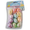Greenbrier Easter Egg Ornaments w Loops Multi-Color Glitter Mini-Eggs Foam