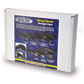 Pacer Performance 52-199 Flexy Flares Black Sample Flare Pack Rubber Fender Extension