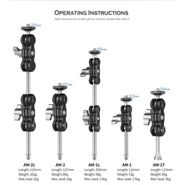 LEOFOTO Multi-Articulated Arm AM-1L