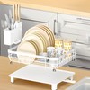 BULIJUJU Small Dish Drying Rack, Space Saving Dish Racks for