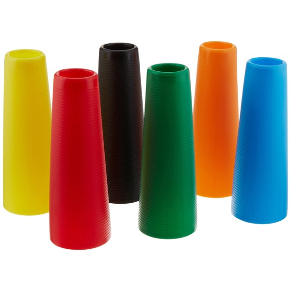 Sammons Preston Plastic Large Stack Cones, Medical Rehabilitation and Activity Exercise for Recovery, Funtional Hand Therapy for Upper Extremity, Hand-Eye Coordination, Set of 30