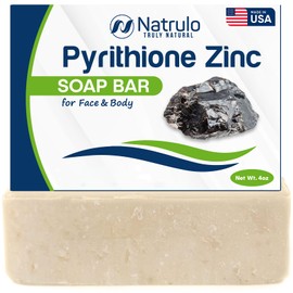 Erbaid- Jabn en Barra con Piritionato de Zinc para Rostro y Cuerpo, 4 Oz  En Medicinal con 2 de Znp, Limpiador Teraputico para la Piel, Calmante      
