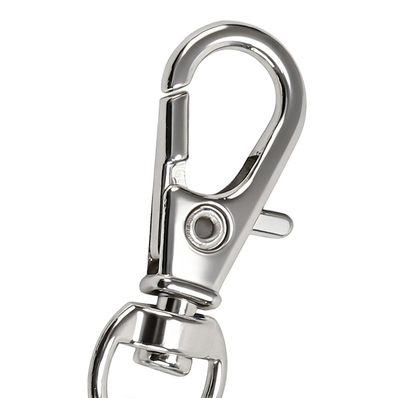 SENJEOK 100 Pcs Swivel Lobster Clasps, 50 Pcs Key Chain