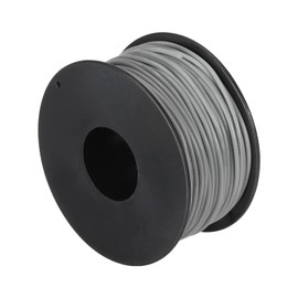 MECCANIXITY 26 Gauge Wire Silicone Wire 26AWG Electrical Wire Stranded Wire Tinned Copper Wire High Temperature Hookup Wire Grey 30m/98ft for Car Model Manipulator Electric Appliances
