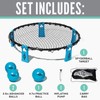 Franklin Sports Spyderball Game Set - Includes 3 Balls, Carrying