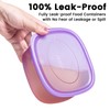 ANJUKE 7-Pack Meal Prep Containers (500ml / 17oz) — Reusable