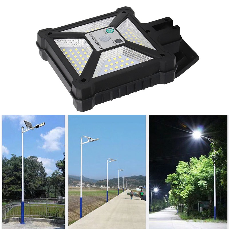 Solar Outdoor Light Motion Sensor IP65 Waterproof LED with Remote