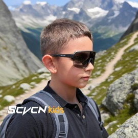 SCVCN Kids Baseball Glasses Boys Girls Sports Sunglasses Youth Cycling Shades Running Softball Age 3-12 S9032