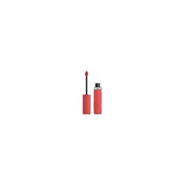 Labial líquido acabado mate de larga duración, L'Oréal Paris Infallible Matte Resistance Nudes, Color Intenso con Ácido Hialurónico, Tono 645 Crush Alert, 5ml