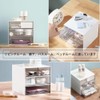 JFAN Simple Storage Case, Drawers, Storage, Accessories, Tabletop, Transparent, Storage