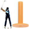 Agatige Golf Tees 80mm Rubber Golf Tees Holder for Driving