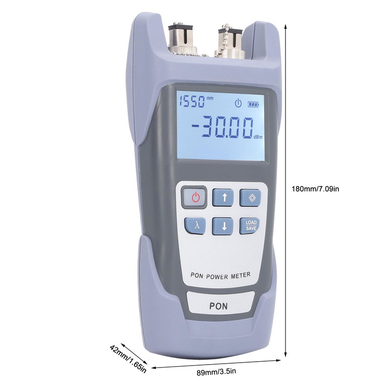 Fiber Optic Cable Tester 1310 1490 1550nm Handheld FTTX ONT