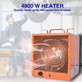 Aain A048 Portable Garage Heater, Industrial Space Heaters For Garage,Home,Shop&Office, 240 Volt Garage Heater, 4800 Watt,60Hz