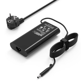 Hafiuege 130W Charger Power Supply for Dell Xps 15 7590 9530 9550 9560 9570 Precision 5510 5530 5540 DA130PM130 HA130PM130 M2800 M3800 Charging Cable