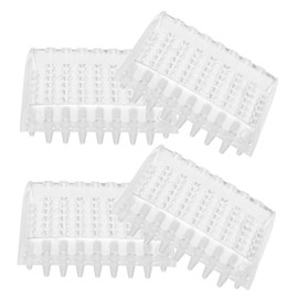 OSALADI 20pcs Furniture Pads for Chair Legs Cushion Protectors Teeth for Floors Noise Reduction and Scratch Prevention and Easy to Use