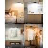 Ferswe 5W Motion Sensor LED Light Bar with Remote, 2500mAh