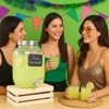 2 Gallon Extra Large Iced Beverage Dispenser – Glass Mason