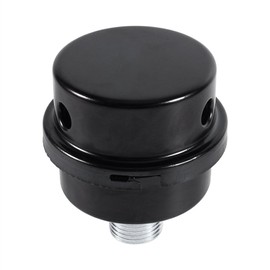 1/2" Air Compressor Filter Silencer, Air Compressor Intake Filter Sound Muffler Silencer, Suitable for Oil-Less Air Compressor