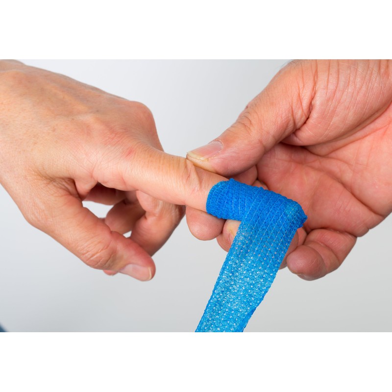 TapTaps 9VDO Blue Bandages 2.5cm14, Acrylic