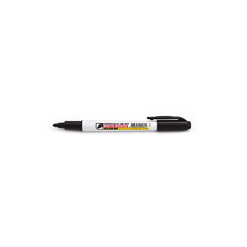 CROWN WB505 Drywipe Pens Bullet Tip - Pen Style Markers