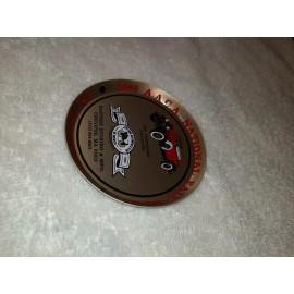 AACA Antique Automobile Club 1988 Fall Meet Metal Coaster Hershey PA Dish Tray