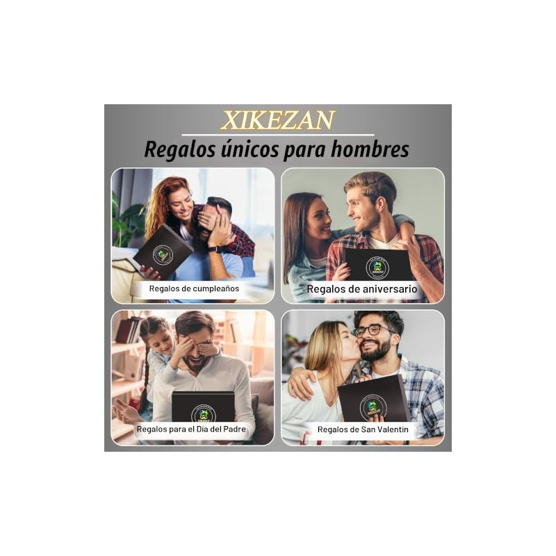 Kit de alisador de barba para hombres, kit de crecimiento