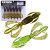 Keitech Crazy Flapper 4.4" Gold Flash Craw