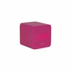 Karlsson Spry Square Alarm Clock, Pink, 6.6 x 6.8 x