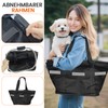 Goldmiky Foldable Bicycle Basket, Front Bicycle Basket for Dogs, Easy
